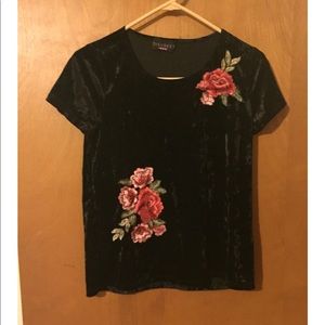 Velvet shirt